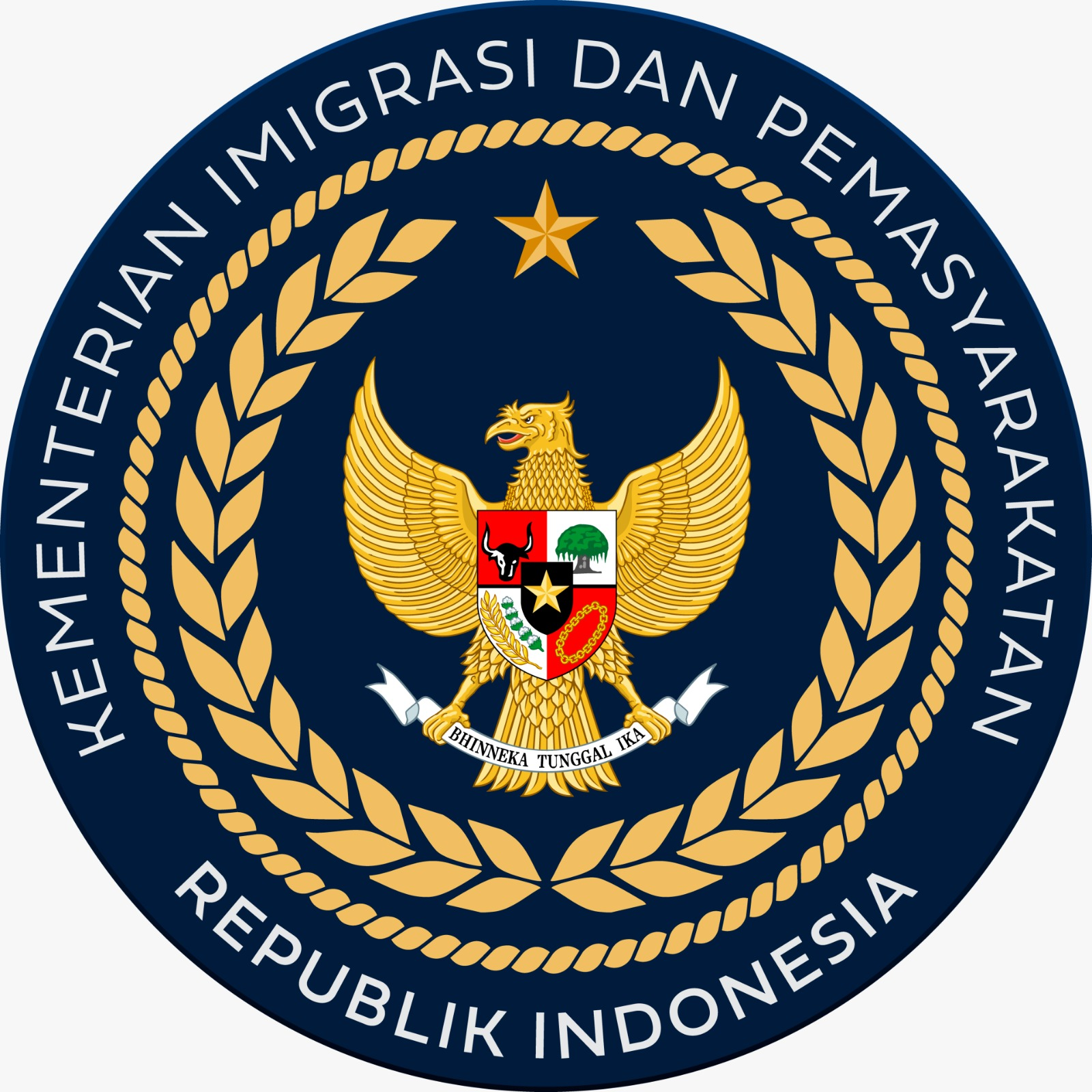 Logo Kementerian Imigrasi dan Pemasyarakatan RI